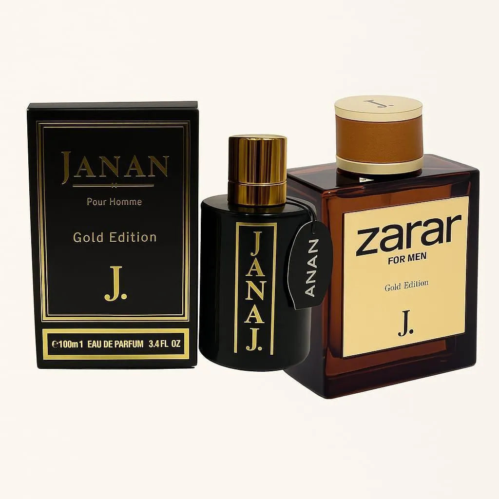 Janan & Zarar - 200ML Long Lasting Fragrance Perfume Set