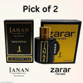 Janan & Zarar - 200ML Long Lasting Fragrance Perfume Set