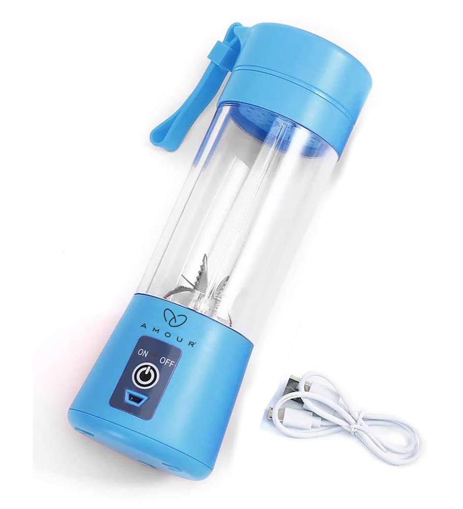 Portable USB Mini Electric Juicer Mixer 380ml  ABS Plastic