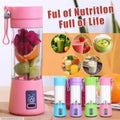 Portable Electric Juicer Blender Blue Rechargeable Fast Charging