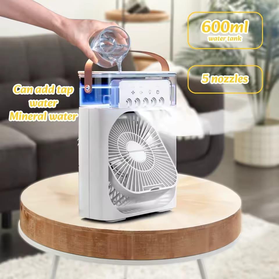 Portable Mini Air Cooler Fan – Fast Cooling for Home & Office
