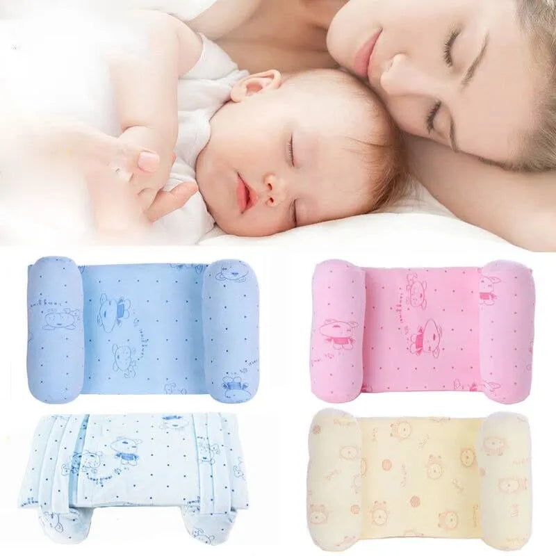 Baby Anti-Roll Safety Pillow – 100% Soft Cotton
