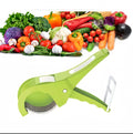 Multi Blade Vegetable Cutter Green ABS Kitchen Essential