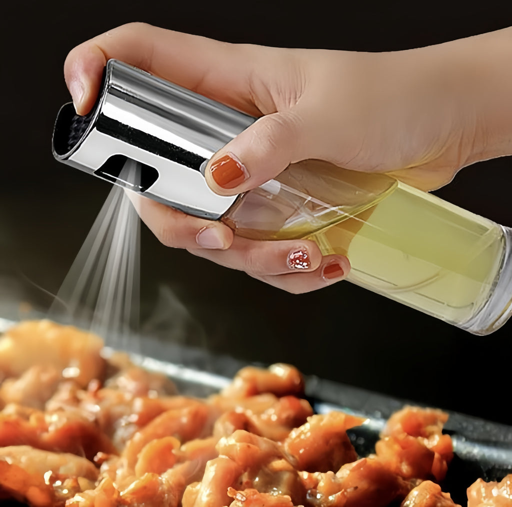 Glass Oil Spray Bottle Pump for Kitchen Use